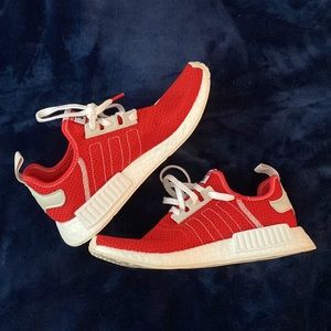 Adidas NMD R1 3003 Red Sneakers. Size: 9.5 US. Great Condition